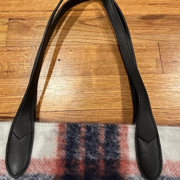 Urban Outfitters Wool Everyday Tote Bag Plaid - Picture 3 of 6